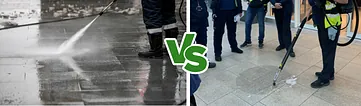 Pressure Washing Machines vs. Steam Machines