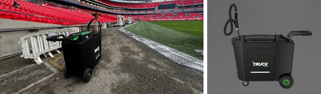 Ecogum Truck at Wembley Stadium 