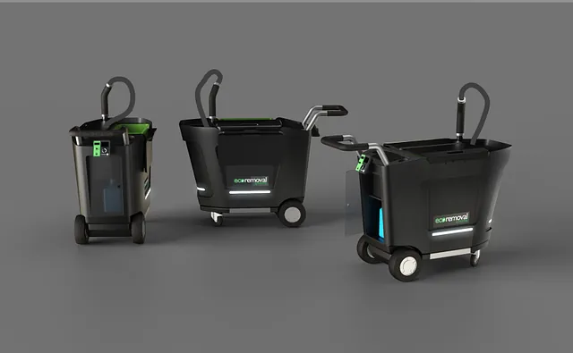  Battery Powered Litter Picking Trolley